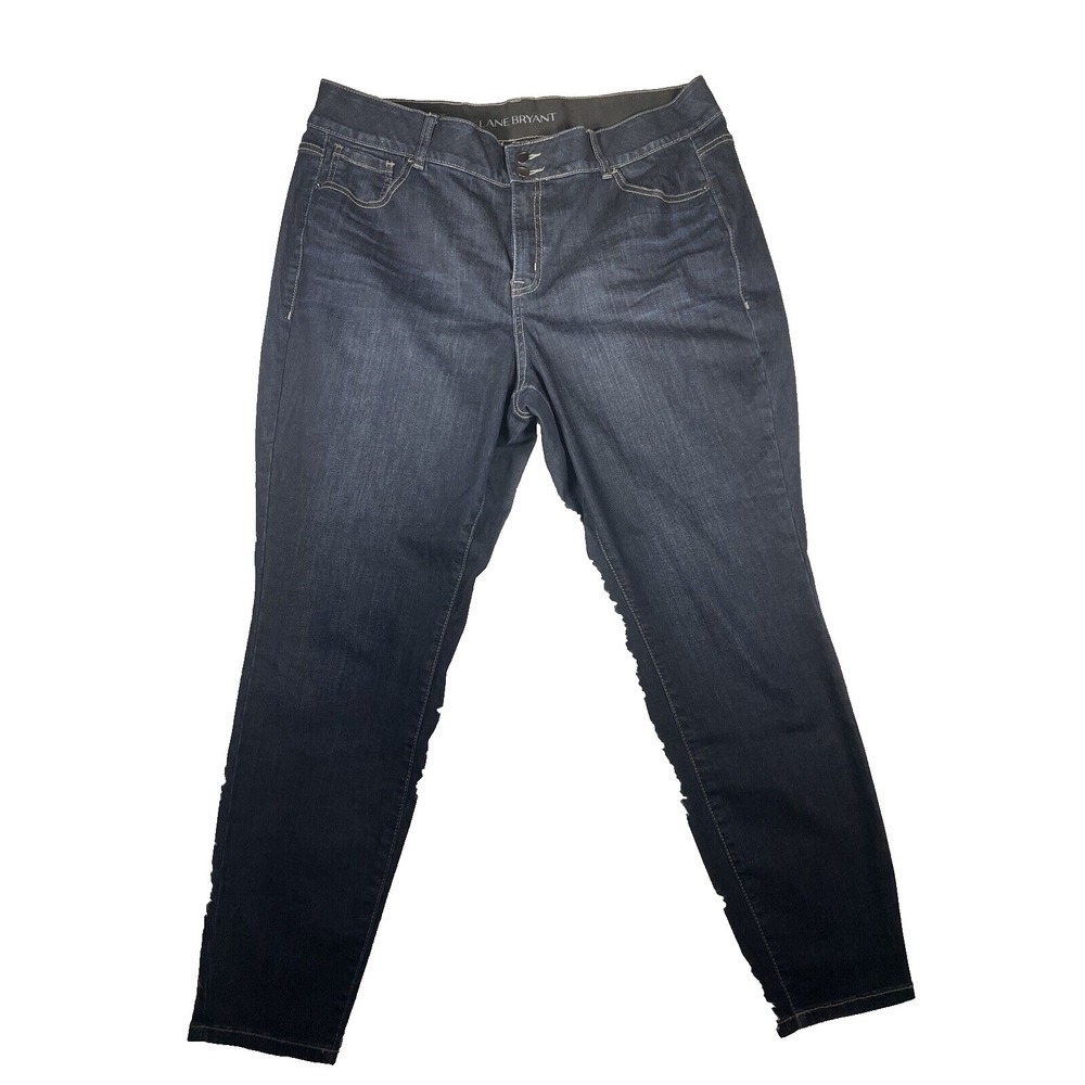 Lane Bryant Jeans Women's SZ 20 42"x30" Skinny  Stretch Tighter‎ Tummy Tech